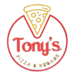 Tony's Pizza & Kebab Colne logo.